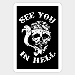 See You In Hell Sticker